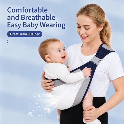 🎁50%OFF &👶🏆 Lightweight Baby Carrier – Ergonomic Breathable Design for Newborn to Toddler
