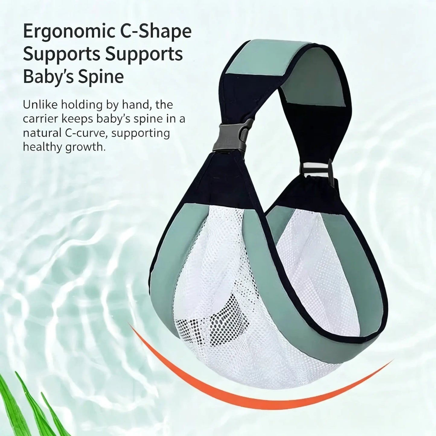 🎁50%OFF &👶🏆 Lightweight Baby Carrier – Ergonomic Breathable Design for Newborn to Toddler