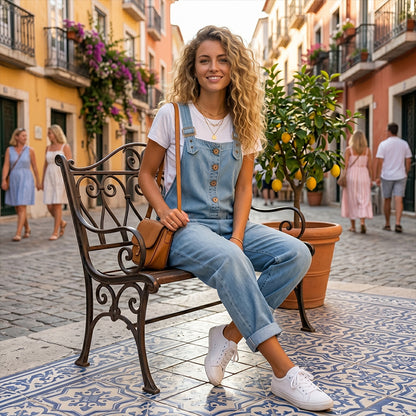 ⏰🔥LIMITED TIME 50% OFF! 👖 Women’s Casual Baggy Denim Overalls with Pockets – Comfortable, Trendy & Perfect for Everyday Outfits ✨💃