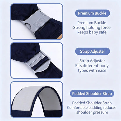🎁50%OFF &👶🏆 Lightweight Baby Carrier – Ergonomic Breathable Design for Newborn to Toddler