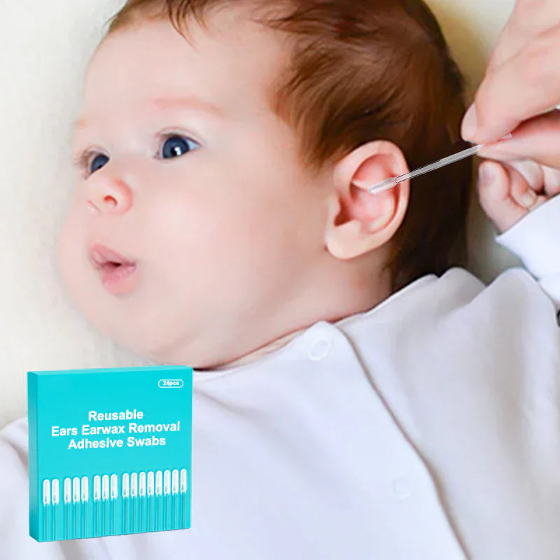 🔥Limit Time Offer!!! BUY 1 GET 1 FREE!!!🛒💨Ear Cleaning Tool Stick Earwax Remover Sticks Ear Pick.1 Pack for 24 Sticks