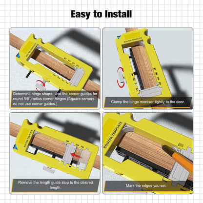 🎉Door Hinge Router Template