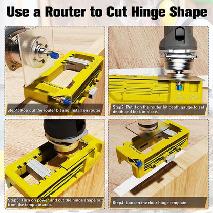 🎉Door Hinge Router Template