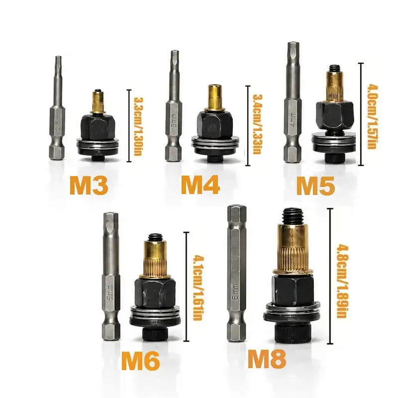 Professional Heavy-Duty Carbon Steel Rivet Nut Tool Set🔧