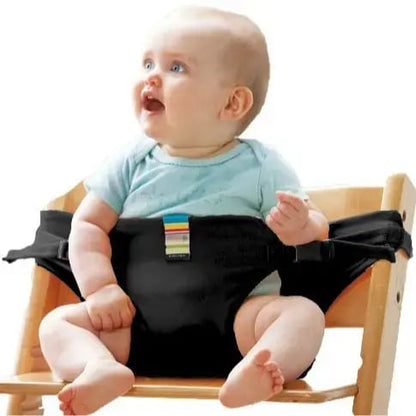 🎁50%OFF &👶 Hot sale Portable Baby High Chair Harness, Adjustable Feeding Safety Seat Belt for Home & Travel